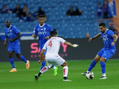 سالم الدوسري في ودية الهلال والكويت في صيف 2023 - Twitter/@Alhilal