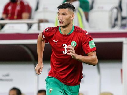 أشرف داري لاعب المنتخب المغربي  - جوجل 