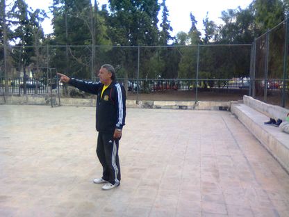 نجم كرة القدم السورية الراحل هيثم برجكلي. - "فيسبوك"