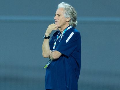 جورجي جيسوس خلال المباراة بين الهلال وأهلي طرابلس في كأس الملك سلمان للأندية - 27 يوليو 2023 - Twitter/@Alhilal_FC