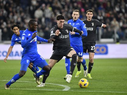 من مواجهة يوفنتوس أمام إمبولي في الدوري الإيطالي - 27 يناير 2024 - Reuters