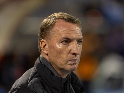 بريندان رودجرز مدرب القادسية خلال مباراة الهلال بالدوري السعودي - 29 يناير 2026 - X/@aawsat_spt