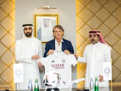 روبرتو مانشيني مدرباً للسد القطري حتى 2028