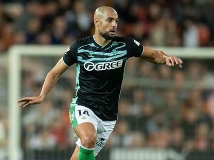 سفيان أمرابط لاعب وسط ريال بيتيس - 9 نوفمبر 2025 - X@RealBetis