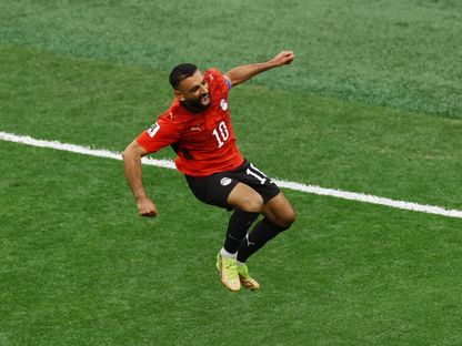 محمد صلاح يحتفل بالتسجيل ضد نيوزيلندا في كأس العالم - 21 يونيو 2026 - Reuters