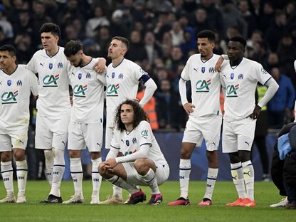عز الدين أوناحي يشارك في مباراة مارسيليا وآنسي في كأس فرنسا - Reuters