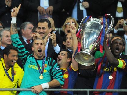 أبيدال يحمل لقب دوري أبطال أوروبا بعد هزمه السرطان