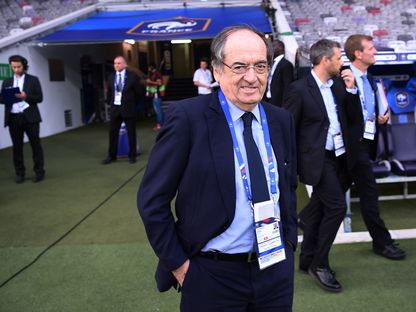 نويل لوجريت الرئيس السابق للاتحاد الفرنسي لكرة القدم  - Reuters 