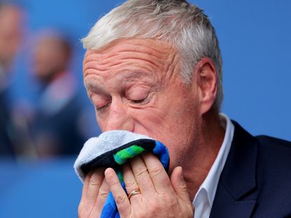 ديدييه ديشان مدرب فرنسا قبل مواجهة إنجلترا في كأس العالم - 18 يوليو 2026 - IMAGN IMAGES via Reuters