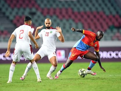 مباراة ودية - المغرب ضد الكونغو الديمقراطية - صفحة المنتخب المغربي على تويتر