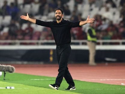 البرتغالي روبن أموريم مدرب ميلان الإيطالي - 8 أغسطس 2026 - REUTERS