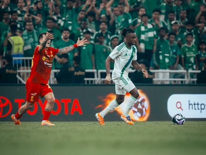 لقطة من مباراة الأهلي والقادسية في دوري روشن السعودي - 21 نوفمبر 2025 - x@AlHilalSC_