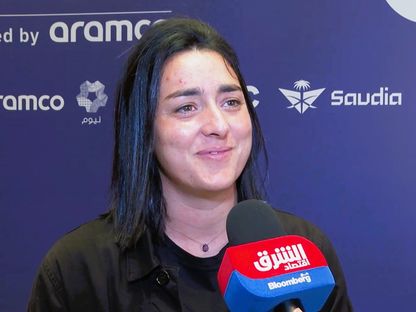 نجمة التنس التونسية أنس جابر في مقابلة خاصة مع الشرق خلال مشاركتها في كأس موسم الرياض للتنس - 26 ديسمبر 2023 - الشرق