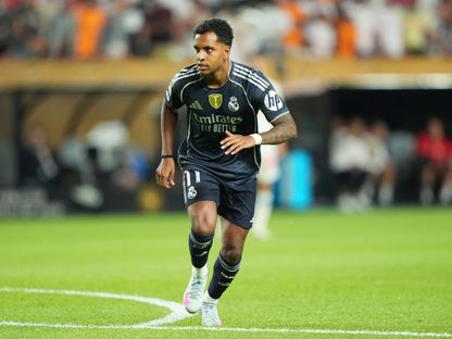 رودريغو من مباراة ريال مدريد وسالزبورغ بكأس العالم للأندية - 27 يونيو 2025 - Reuters