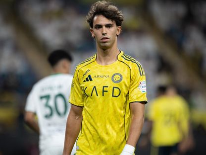 جواو فيليكس لاعب النصر في مباراة الأهلي بالدوري السعودي - 30 أبريل 2026 - X/@SPL