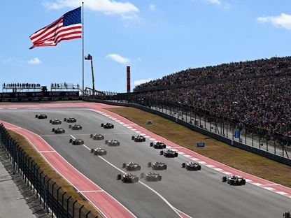 انطلاق سباق السرعة في حلبة الأميركتين بجائزة أميركا لفورمولا 1 - 18 أكتوبر 2025 - X/@F1