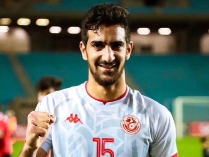 محمد علي بن رمضان نجم وسط منتخب تونس - متداول