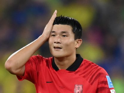 كيم مين جاي لاعب منتخب كوريا الجنوبية ونادي نابولي في المونديال -05 ديسمبر 2022 - Reuters