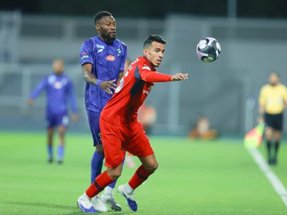 من مباراة ضمك والفتح في الدوري السعودي - 30 أكتوبر 2025 - X/@aawsat_spt