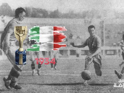 إيرنيستو بيليز يسجل هدف تقدم الارجنتين على السويد في افتتاح كأس العالم 1934 - FIFA/website