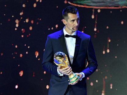 ميروسلاف كلوزه الهداف التاريخي لكأس العالم بـ16 هدف - AFP