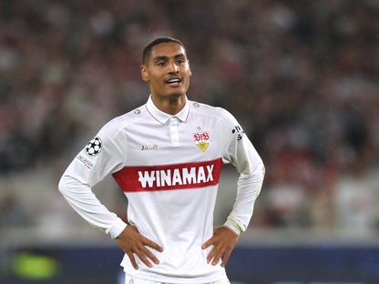 إنزو ميلوت خلال مباراة بين شتوتغارت وسبارتا براغ في دوري أبطال أوروبا - 1 أكتوبر 2024 - Reuters