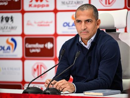 صبري اللموشي مدرب تونس في ندوة صحفية - 18 مارس 2026 - FB/@Équipe Nationale Tunisienne