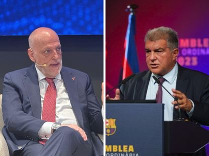 جوان لابورتا يدافع عن خافيير تيباس المهدّد بالعزل من منصبه