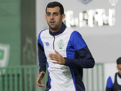 المغربي يوسف بلعمري من تدريبات الرجاء البيضاوي - 11 ديسمبر 2025 - FB/Raja Club Athletic