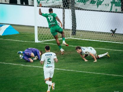 إيفان توني مهاجم الأهلي لحظة تسجيل هدف في مرمى الاتفاق بالدوري السعودي - 28 يناير 2026 - X/@النادي الأهلي السعودي