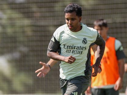 رودريغو غوس خلال تدريب ريال مدريد - 10 أغسطس 2025 - X/realmadrid