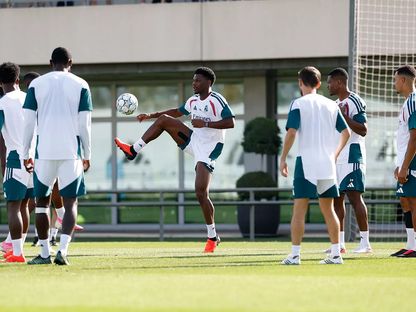 خلال تدريب لريال مدريد - 7 سبتمبر 2026 - realmadrid.com