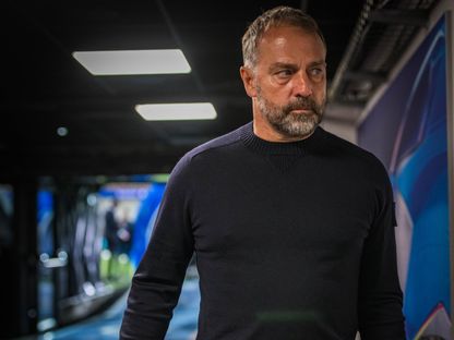 هانزي فليك مدرب برشلونة قبل لقاء كلوب بروج بدوري أبطال أوروبا - 5 نوفمبر 2025 - X@FCBarcelona