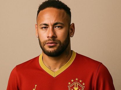 صورة تخيلية لنيمار بقميص البرازيل بعد مزاعم ارتداء اللون الأحمر في مونديال 2026 - 29 أبريل 2025 - x@Barras_LATAM
