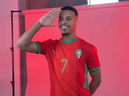 لاعب منتخب المغرب حمزة إيغامان - 18 ديسمبر 2025 - X@EnMaroc