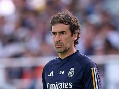 راؤول غونزاليس مدرب ريال مدريد كاستيا - متداول