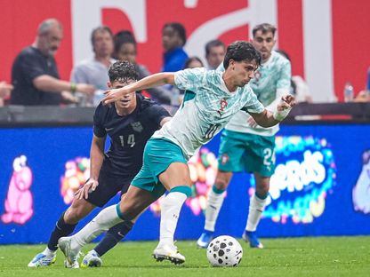مهاجم البرتغال جواو فيليكس خلال مباراة ودية ضد الولايات المتحدة - 31 مارس 2026 - Dale Zanine-Imagn Images