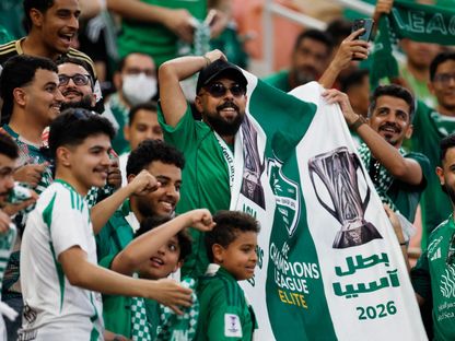 جمهور الأهلي في نهائي أبطال آسيا للنخبة ضد ماتشيدا - 25 أبريل 2026 - Reuters