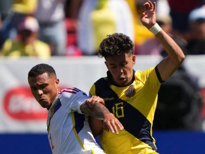 فنزويلا تهزم الإكوادور في الجولة الأولى من كوبا أميركا 2024 - copaamerica/x