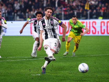 مانويل لوكاتيلي لاعب يوفنتوس الإيطالي - 21 مارس 2026 - REUTERS