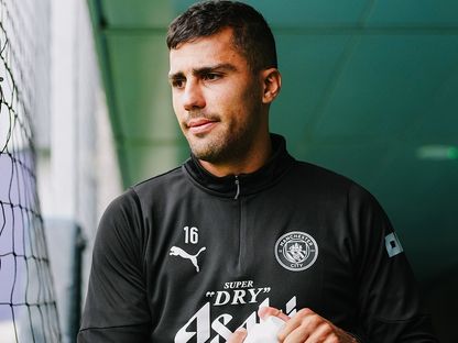 الإسباني رودري لاعب وسط مانشستر سيتي في التدريبات - 12 ديسمبر 2025 - X/@ManCity