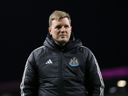 مدرب نيوكاسل يونايتد إيدي هاو قبل مباراة بيرنلي في الدوري الإنجليزي الممتاز - 30 ديسمبر 2025 - ٌReuters