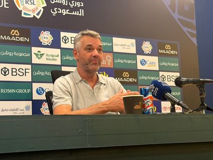 مارينو بوسيتش مدرب الأهلي في مؤتمر صحافي - 13 أغسطس 2026 - X/@aawsat_spt