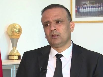 وديع الجريء الرئيس السابق للاتحاد التونسي لكرة القدم - الشرق الأوسط