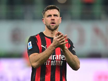 مهاجم ميلان نيكلاس فولكروغ بعد مباراة ضد جنوى - 8 يناير 2026 - REUTERS
