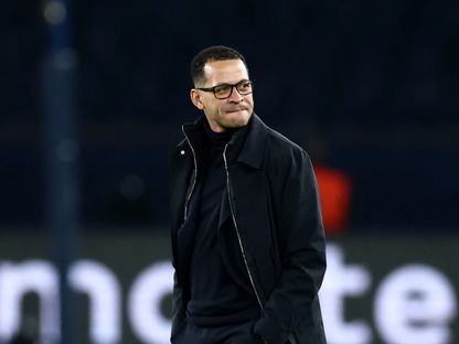 ليام روسينيور مدرب تشيلسي بعد الخسارة أمام باريس سان جيرمان في دوري أبطال أوروبا - 11 مارس 2026 - Reuters