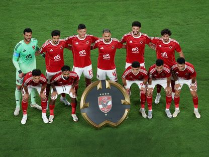 صورة جماعية للاعبي الأهلي قبل مواجهة بورتو البرتغالي في كأس العالم للأندية - 24 يونيو 2025 - REUTERS
