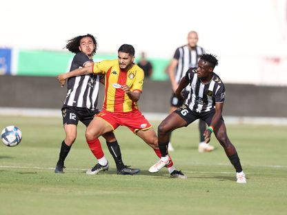 خلال مباراة بين الترجي والصفاقسي في الدوري التونسي - 20 يونيو 2024 - AWP