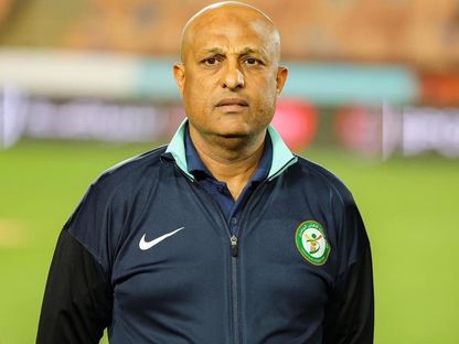 طارق مصطفى مدرب نادي البنك الأهلي قبل مواجهة الزمالك في الدوري المصري - 5 مايو 2025 - FB/@NBE FC