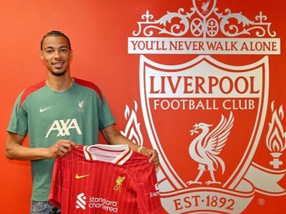 هوغو إيكيتيكي بقميص فريقه الجديد ليفربول الإنجليزي - 23 يوليو 2025 - liverpoolfc.com